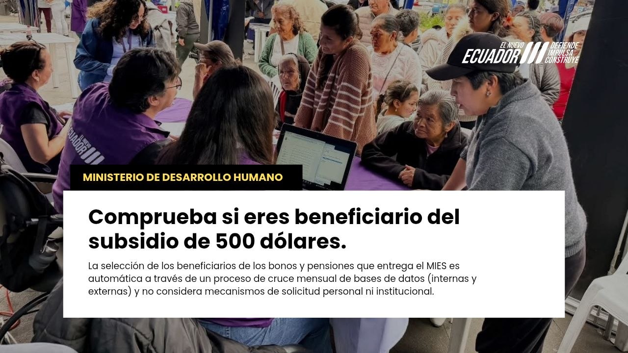 MINISTERIO DE DESARROLLO HUMANO banner